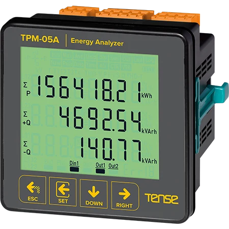 Tense TPM-05A enerji analizörü, resmi üretici görseli